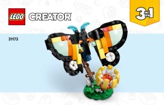 LEGO 31173 instructions page 1 – build guide