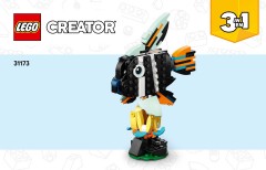 LEGO 31173 instructions page 1 – build guide
