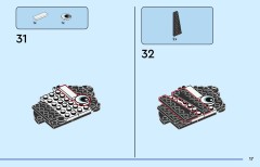 LEGO 31173 instructions page 17 – build guide