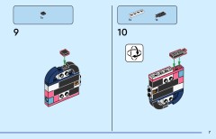 LEGO 31173 instructions page 7 – build guide