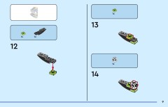 LEGO 31173 instructions page 9 – build guide