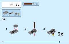 LEGO 31174 instructions page 42 – build guide
