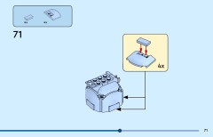 LEGO 31174 instructions page 71 – build guide