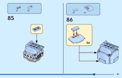 LEGO 31174 instructions page 81 – build guide