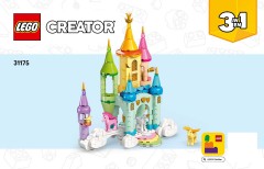 LEGO 31175 instructions page 1 – build guide
