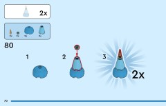 LEGO 31175 instructions page 70 – build guide