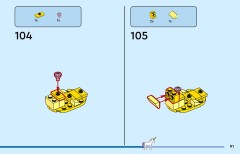 LEGO 31175 instructions page 91 – build guide