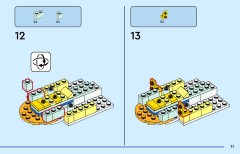 LEGO 31175 instructions page 11 – build guide