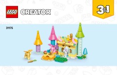 LEGO 31175 instructions page 1 – build guide