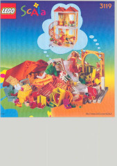 LEGO 3119 instructions page 1 – build guide