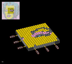 LEGO 31197 instructions page 54 – build guide