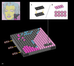 LEGO 31197 instructions page 64 – build guide
