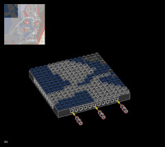 LEGO 31200 instructions page 44 – build guide