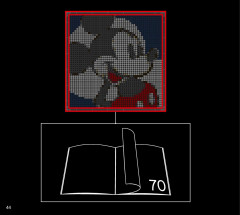 LEGO 31202 instructions page 44 – build guide