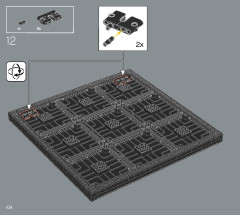 LEGO 31204 instructions page 104 – build guide