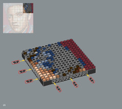 LEGO 31204 instructions page 20 – build guide