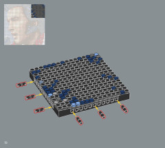 LEGO 31204 instructions page 72 – build guide