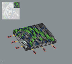 LEGO 31205 instructions page 44 – build guide