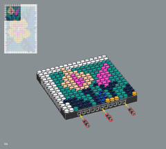 LEGO 31207 instructions page 54 – build guide