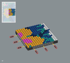 LEGO 31207 instructions page 62 – build guide