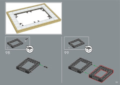 LEGO 31208 instructions page 139 – build guide