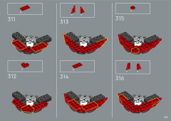 LEGO 31209 instructions page 255 – build guide