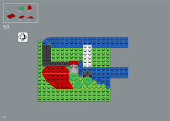 LEGO 31209 instructions page 60 – build guide