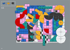 LEGO 31210 instructions page 44 – build guide