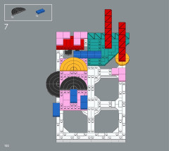 LEGO 31210 instructions page 102 – build guide