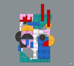 LEGO 31210 instructions page 105 – build guide