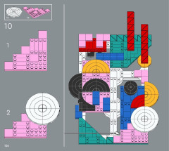 LEGO 31210 instructions page 106 – build guide
