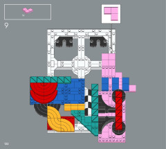 LEGO 31210 instructions page 122 – build guide