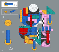 LEGO 31210 instructions page 130 – build guide