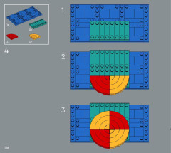 LEGO 31210 instructions page 136 – build guide