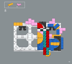 LEGO 31210 instructions page 161 – build guide