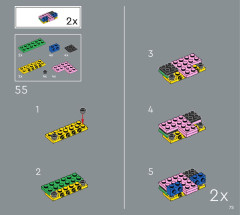 LEGO 31210 instructions page 75 – build guide