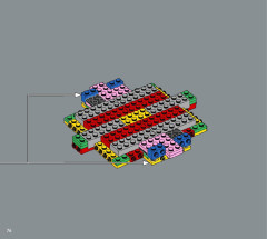 LEGO 31210 instructions page 76 – build guide