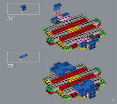 LEGO 31210 instructions page 77 – build guide