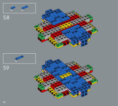 LEGO 31210 instructions page 78 – build guide