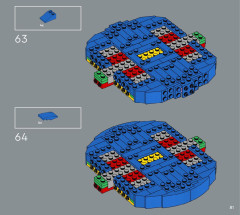 LEGO 31210 instructions page 81 – build guide