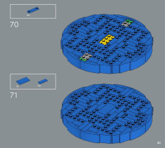 LEGO 31210 instructions page 85 – build guide