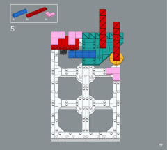 LEGO 31210 instructions page 99 – build guide