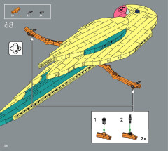 LEGO 31211 instructions page 56 – build guide