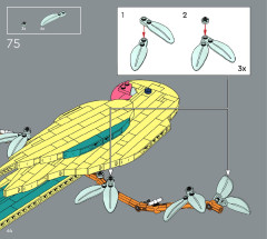 LEGO 31211 instructions page 64 – build guide