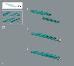 LEGO 31211 instructions page 18 – build guide