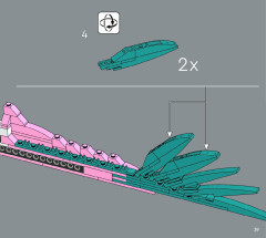 LEGO 31211 instructions page 39 – build guide