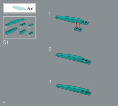 LEGO 31211 instructions page 40 – build guide