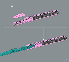 LEGO 31211 instructions page 49 – build guide