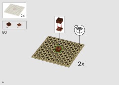 LEGO 31213 instructions page 84 – build guide