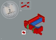 LEGO 31214 instructions page 24 – build guide